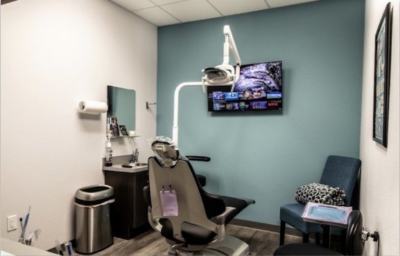 dental exam room in Jackson