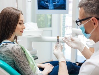 doctor with patient in Jackson
